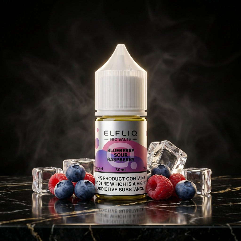 ELF BAR ELFLIQ Blueberry Sour Raspberry