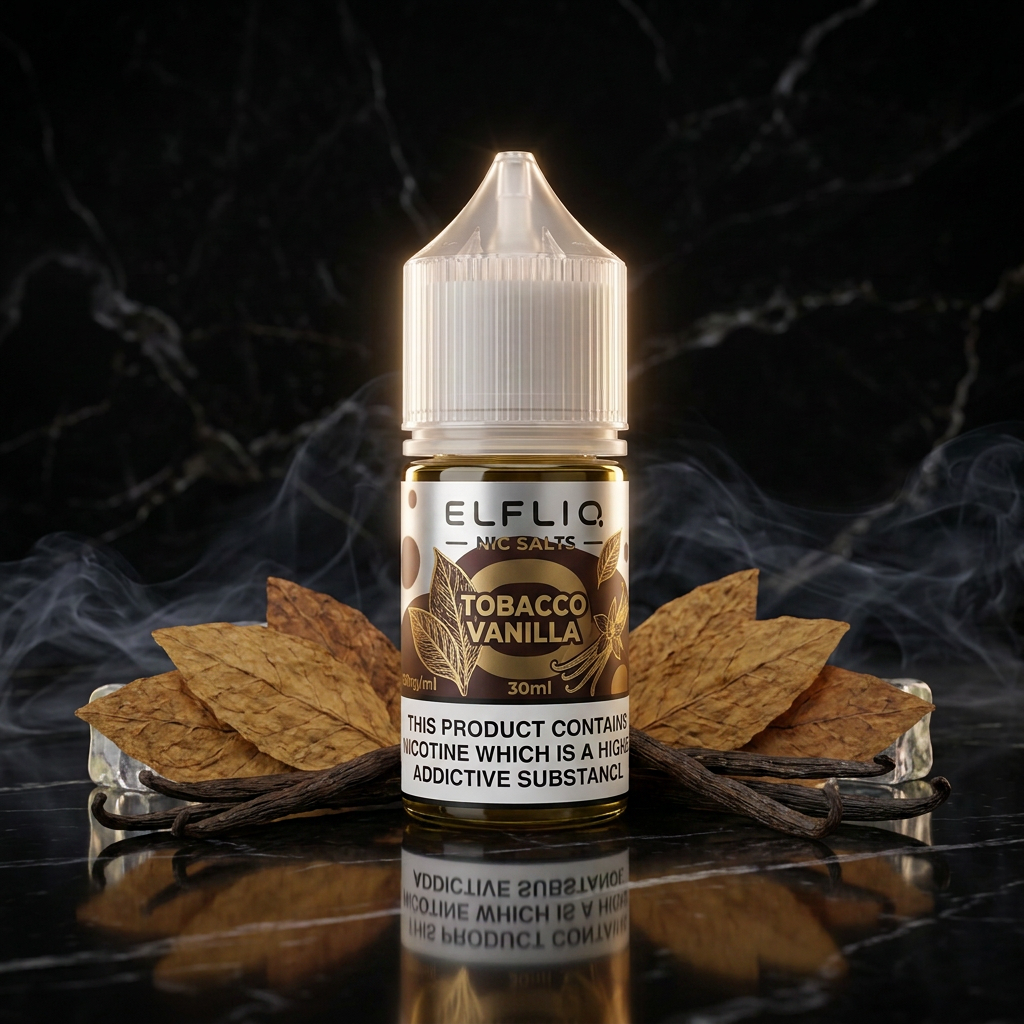 ELF BAR ELFLIQ Tobacco Vanilla